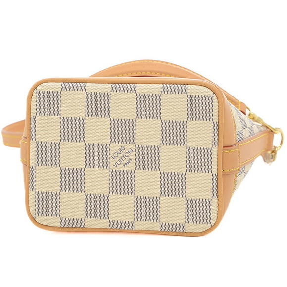 LOUIS VUITTON Damier Azur Nanonoe Vivienne Shoulder Bag N40511 - Picture 7 of 8